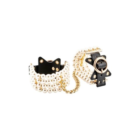 Kajdanki na nadgarstki BDSM Soirée Pearl Handcuffs Guilty Pleasure Guilty Pleasure