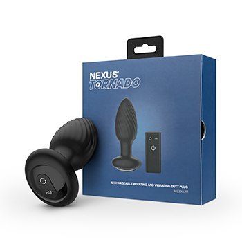 Korek Analny Tornado Butt Plug Medium Black Nexus Nexus