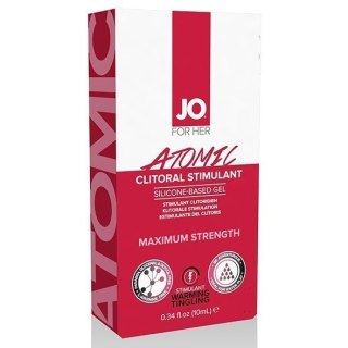 Lubrykant Stymulujący Łechtaczkę Dla Niej Rozgrzewający Atomic 10 Ml-System JO