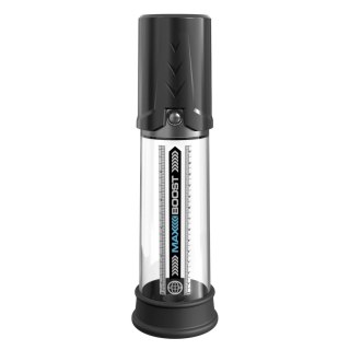 Pompka do penisa Max Boost - Black/Clear Pump Worx Pipedream
