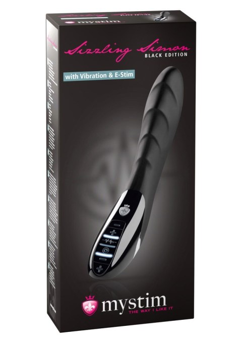 Wibrator Z Elektrostymulacją E-Stim I Podwójnym Silnikiem USB - Mystim