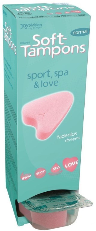 Tampony Bez Sznurka Soft Tampons Normal 10 Sztuk JoyDivision JoyDivision