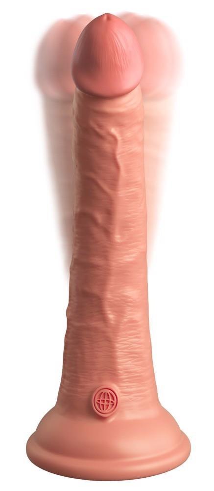 Wibrator realistyczny cielisty 18cm King Cock Elite ORION