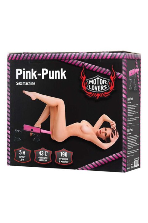 Maszyna Miłosna Pink Punk Sex Machine Kompaktowa 3 Prędkości - Pink Punk