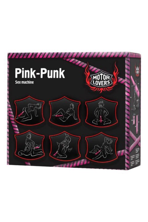 Maszyna Miłosna Pink Punk Sex Machine Kompaktowa 3 Prędkości - Pink Punk