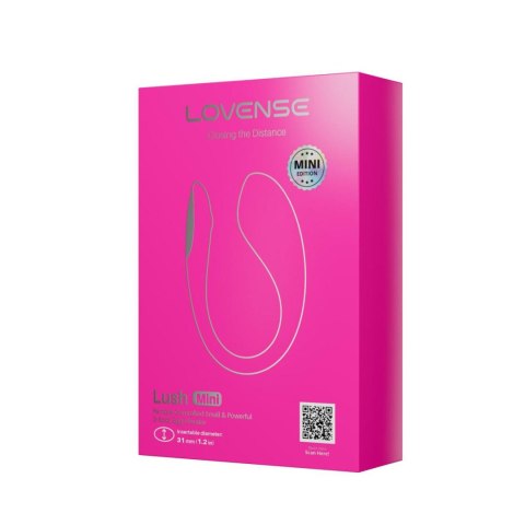 Jajeczko wibrujące różowe Lovense Lush Mini