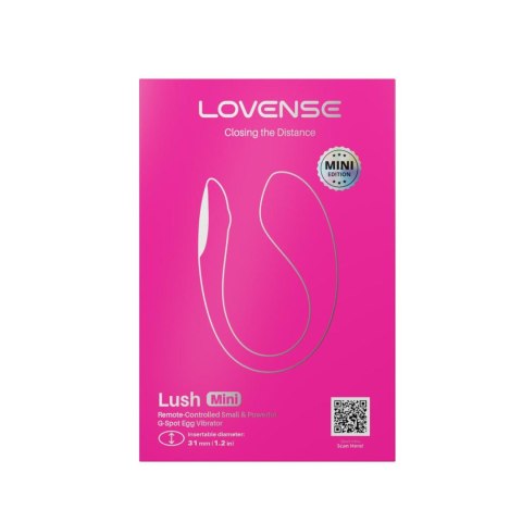 Jajeczko wibrujące różowe Lovense Lush Mini