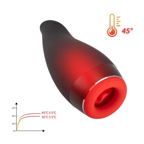 Masturbator The Pleasure Engine Wibracyjny Z Ruchem Posuwistym I Podgrzewaniem