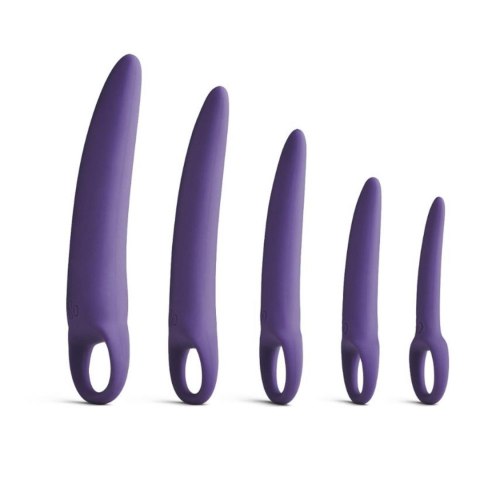 Zestaw dilatorów do ćwiczenia mięśni kegla fioletowe 5szt. So Divine