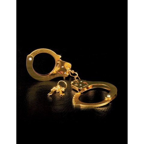 Kajdanki Metal Cuffs Fetish Fantasy Gold Pipedream