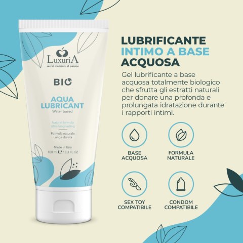 Lubrykant Wodny Luxuria Bio Aqua Lubricant 100 Ml IntimateLine IntimateLine