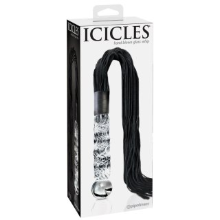Luksusowy szklany pejcz No.38 Glass Whip Icicles Pipedream