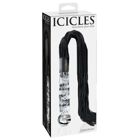 Luksusowy szklany pejcz No.38 Glass Whip Icicles Pipedream