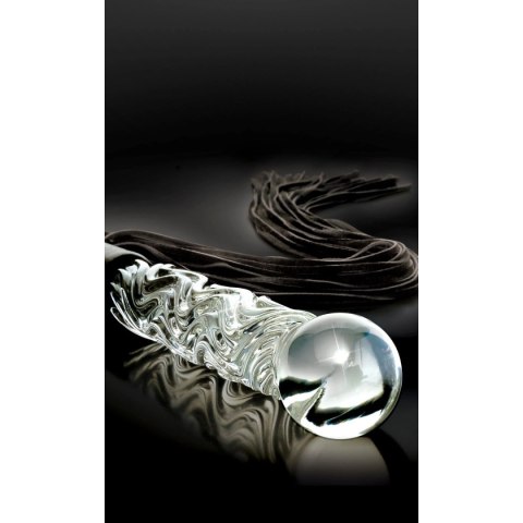 Luksusowy szklany pejcz No.38 Glass Whip Icicles Pipedream