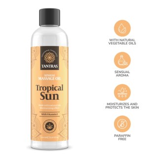 Olejek Do Masażu Tantras Love Oil Tropical Sun 150Ml IntimateLine IntimateLine