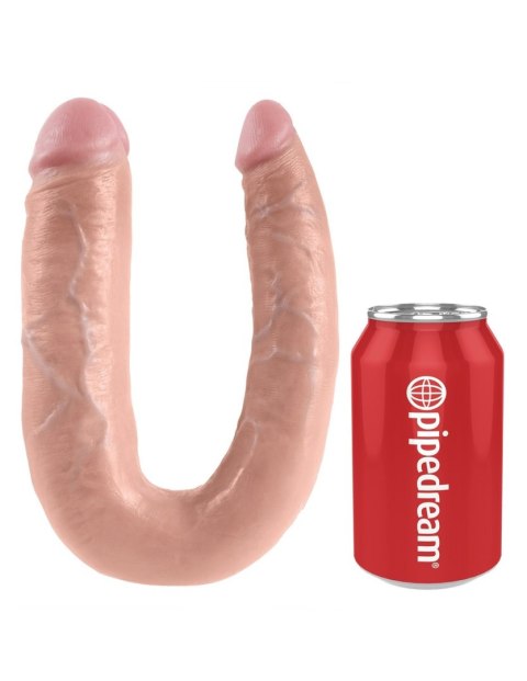 Dildo podwójne cieliste 44cm U-Shaped Large Double Trouble KING COCK