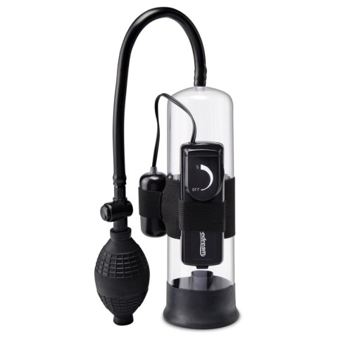 Wibrująca pompka do penisa Beginner's Vibrating Pump - Pump Worx Pipedream