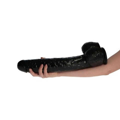 Dildo PVC czarne 40x7cm Italian Cock MSX Distribution S.r.l.
