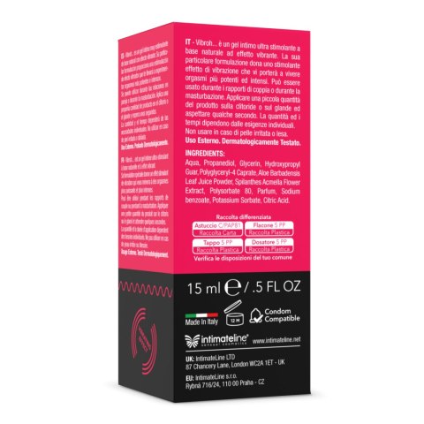 Wibrator w płynie Vibroh 15ml IntimateLine