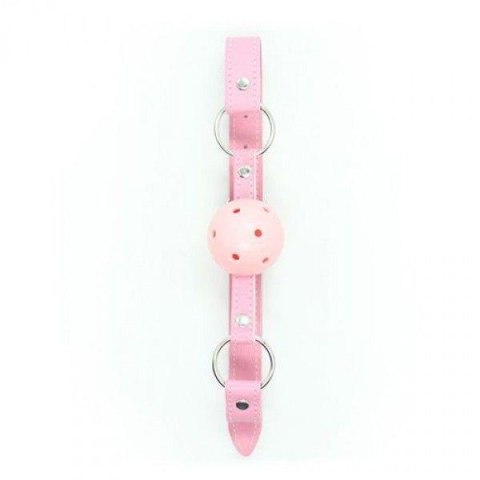 Knebel do ust różowy Breathable Ball Gag