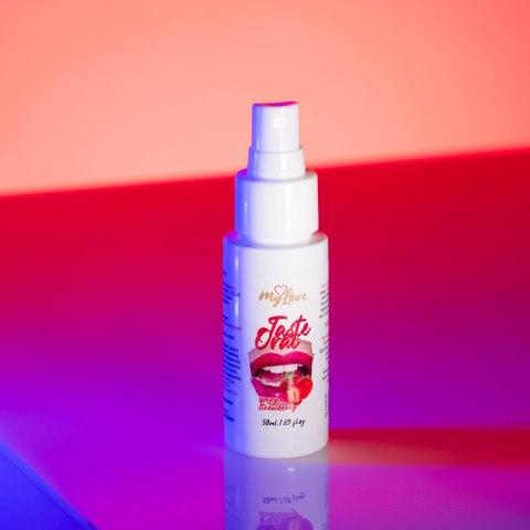 Sprej oralny nawilżający truskawka MyLove Taste Oral spray strawberry 50ml