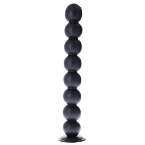 Korek analny kulkowy czarny 58cm MSX