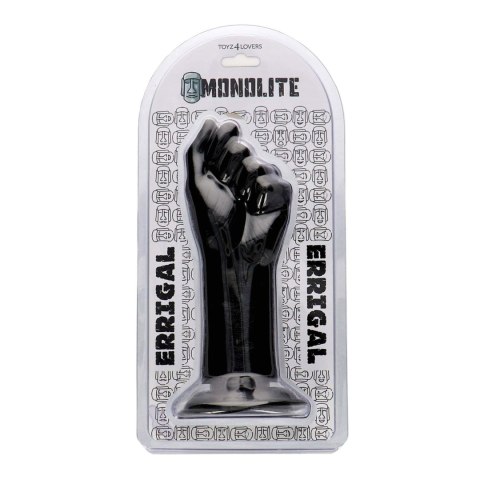 Dildo do fistingu dłoń czarne 24cm Pugno Fisting Errigal MSX Distribution S.r.l.