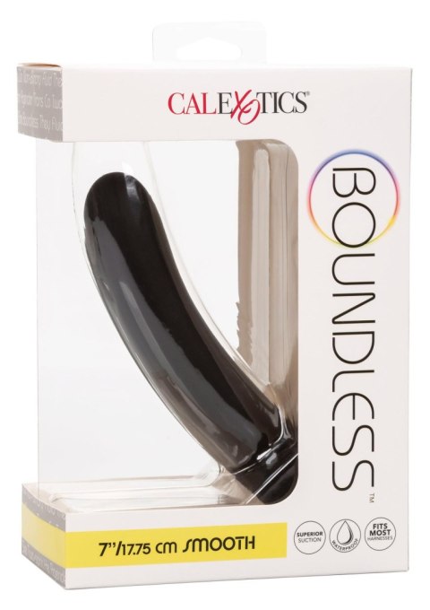 Sonda z hipoalergicznego silikonu czarna 7/17.75cm Calextics