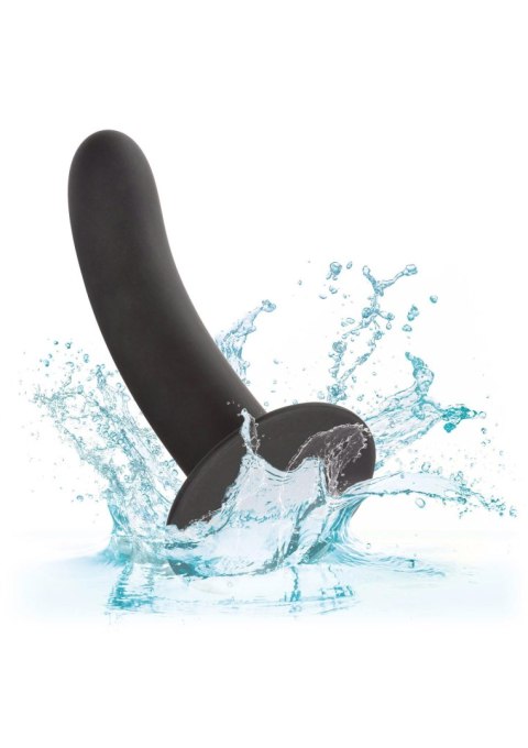 Sonda z hipoalergicznego silikonu czarna 7/17.75cm Calextics
