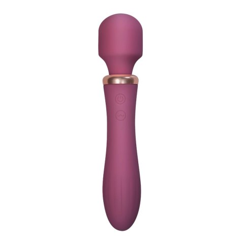 Masażer Crushious Dual Massage Wand Jinx 10 Trybów USB Ładowany Bordowy - Crushious