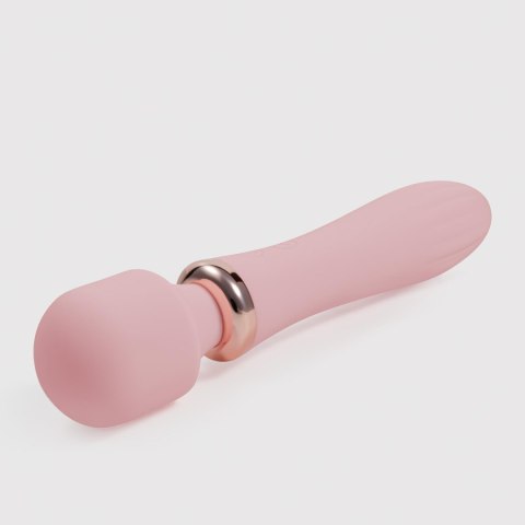 Masażer Crushious Dual Massage Wand Jinx 10 Trybów USB Ładowany Różowy - Crushious