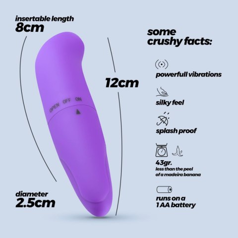 Wibrator Do Punktu G Mini Bateryjny - Crushious G-Finder