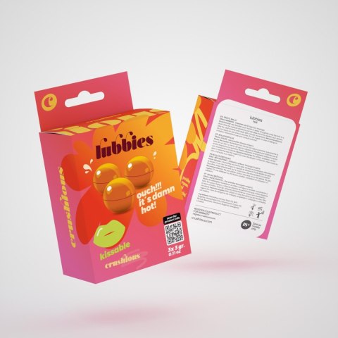 Kulki do ciała i gry wstępnej CRUSHIOUS LUBBIES HOT OIL BALL 3x3g