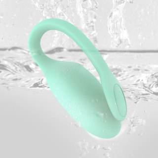 Jajeczko wibrujące miętowe sterowane aplikacją Magic Motion FitCute