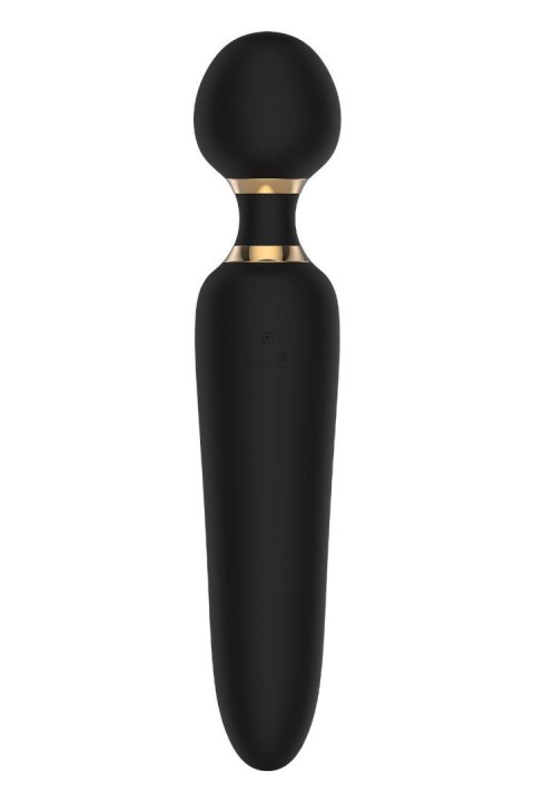Masażer Różdżka 2 Silniki Dual Wibracje Czarny – Elite