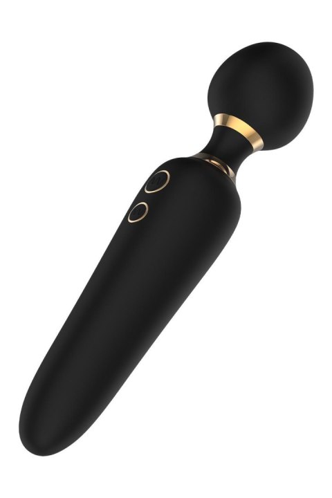 Masażer Różdżka 2 Silniki Dual Wibracje Czarny – Elite