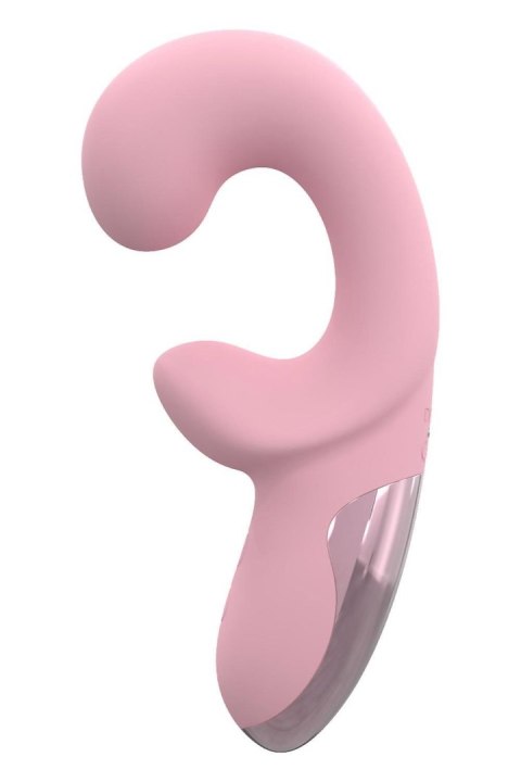 Wibrator Elastyczny Giętki Dwusilnikowy Silikonowy IPX6 - GLAM FLEXIBLE DUO VIBRATOR
