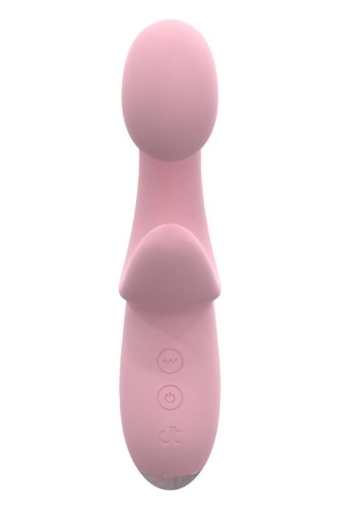 Wibrator Elastyczny Giętki Dwusilnikowy Silikonowy IPX6 - GLAM FLEXIBLE DUO VIBRATOR
