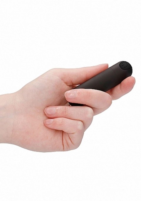 Wibrator Kulkowy USB Ładowany 10 Prędkości Czarny