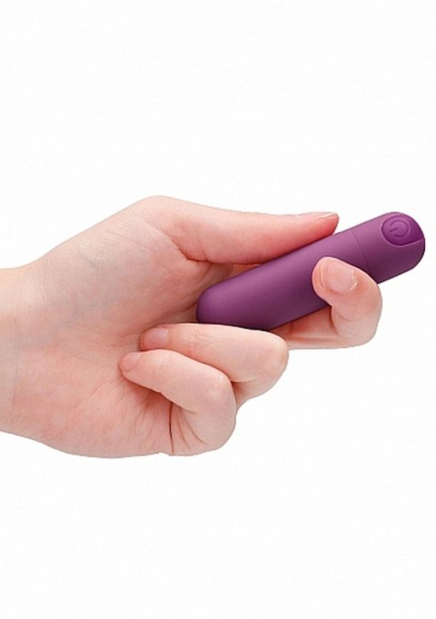Wibrator Kulkowy USB Ładowany 10 Prędkości Fioletowy