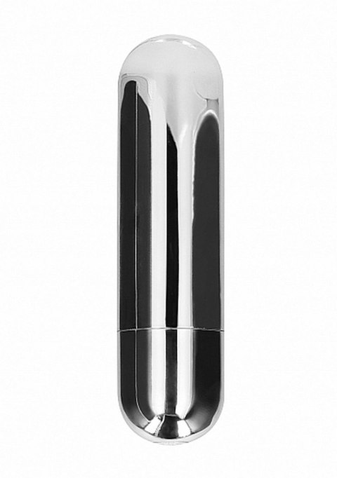 Wibrator Kulkowy USB Ładowany 10 Prędkości Srebrny