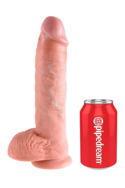 Dildo realistyczne z przyssawką cieliste 25cm KING COCK