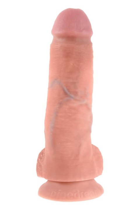 Dildo realistyczne cieliste 21.5cm KING COCK TONGA