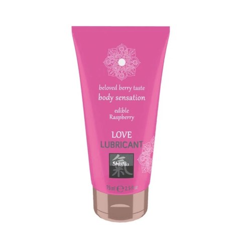Lubrykant jadalny malina SHIATSU Love RASPBERRY 75ml