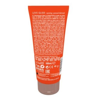 Żel wodny rozgrzewający Shiatsu Love Glide Warming 100ml HOT Productions & Vertriebs GmbH