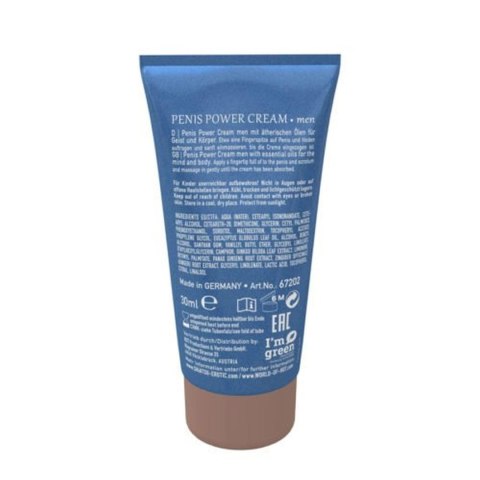 Krem zwiększający erekcję Shiatsu Penis Power Cream Men 30ml HOT Productions & Vertriebs GmbH