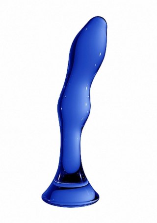 Dildo szklane niebieskie Chrystalino Gallant SHOTS