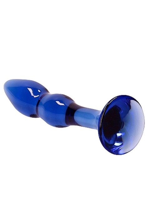 Dildo szklane niebieskie Chrystalino Gallant SHOTS