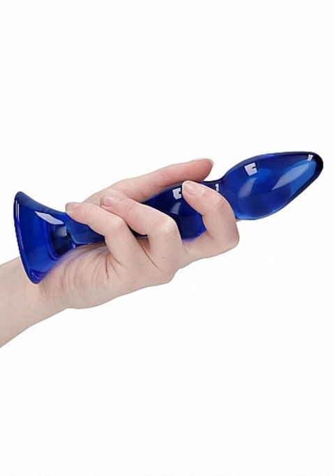 Dildo szklane niebieskie Chrystalino Gallant SHOTS