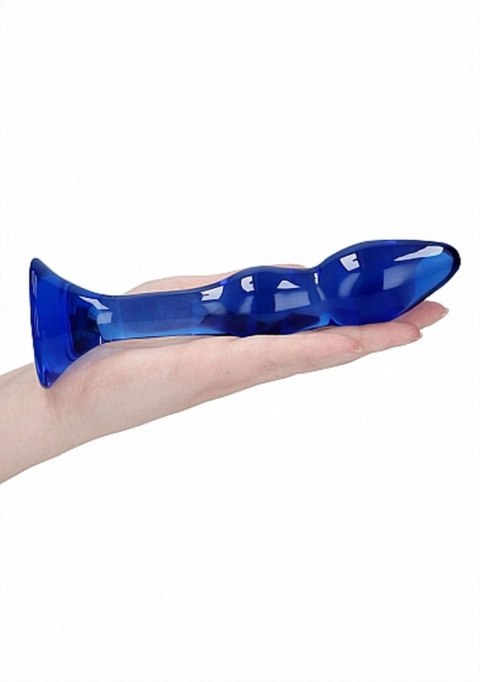 Dildo szklane niebieskie Chrystalino Gallant SHOTS